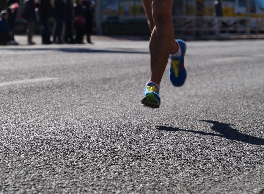 running