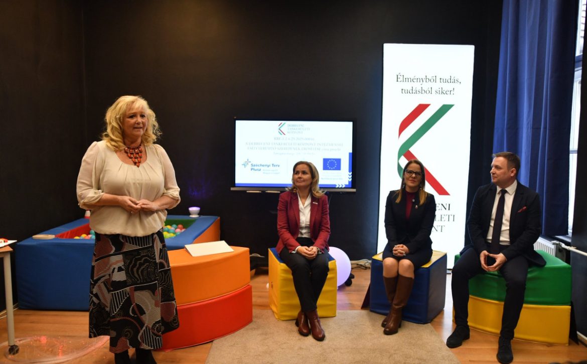 A development worth almost 237 million forints helps provide care for children with special educational needs in Debrecen