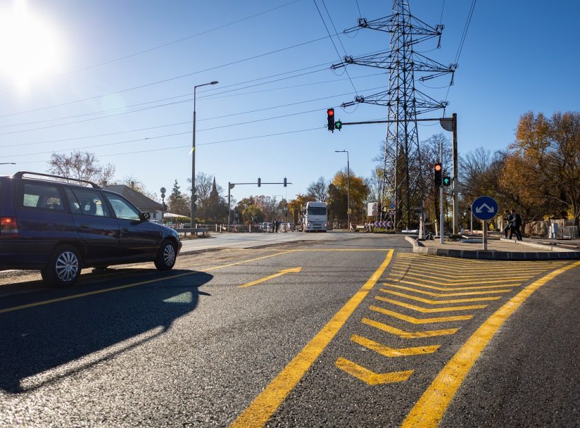 A section of the renovation of Budai Nagy Antal Street has been completed