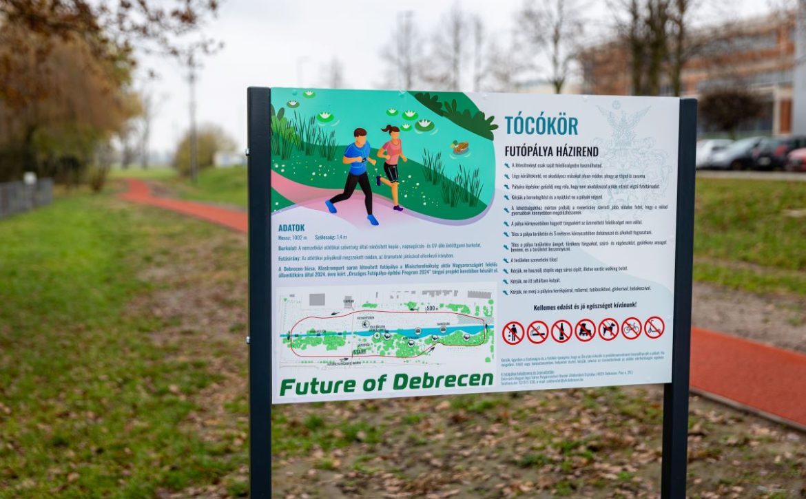 Debrecen on the move – the Józsa running track was opened