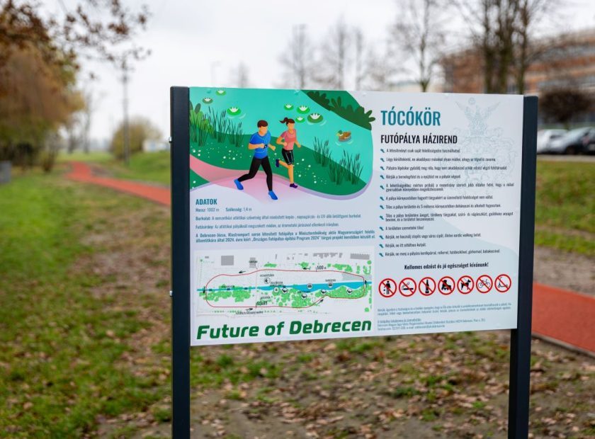 Debrecen on the move – the Józsa running track was opened