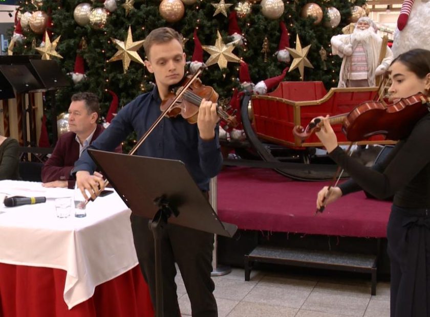 Fórum Shopping Center will also be filled with festive melodies