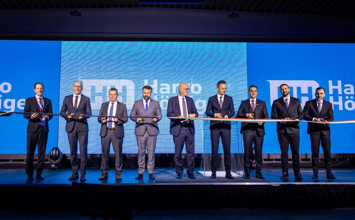 Harro Höfliger’s new production hall in Debrecen handed over