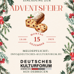 Ecumenical Advent Celebration at the German Cultural Forum