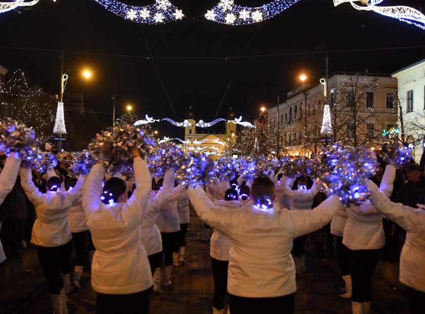 Debrecen’s debut Ice Flower Carnival was a great success