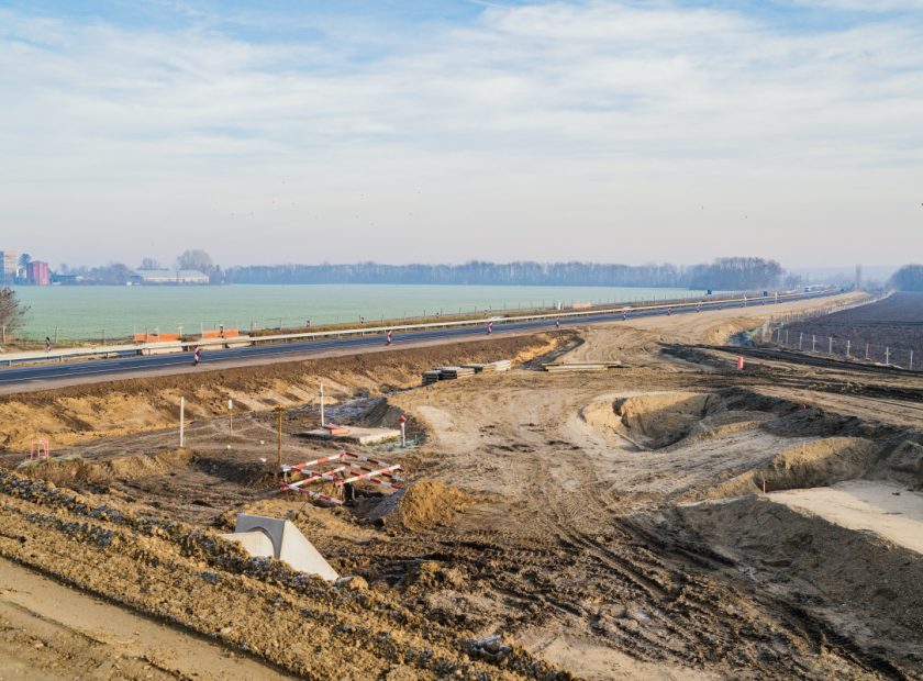 Phase I of connecting Main Road 354 and Main Road 33 is underway