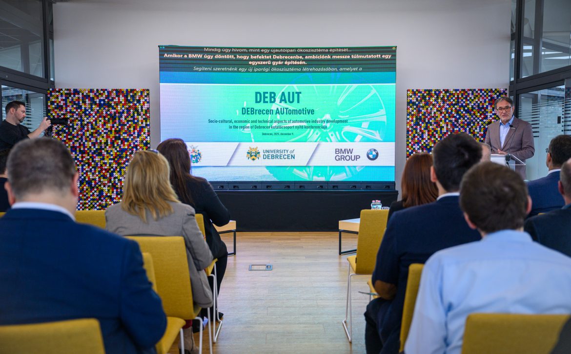Research launched on BMW’s effects in Debrecen and the region