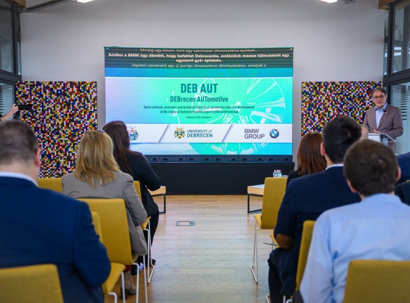 Research launched on BMW’s effects in Debrecen and the region