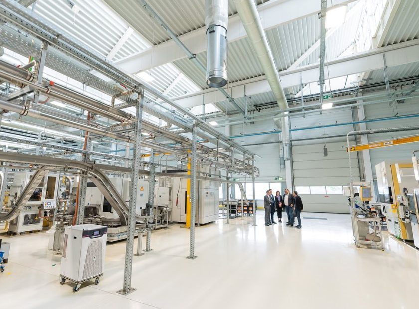 Schaeffler production hall