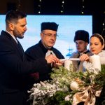 The flame of hope was lit on the city’s Advent wreath