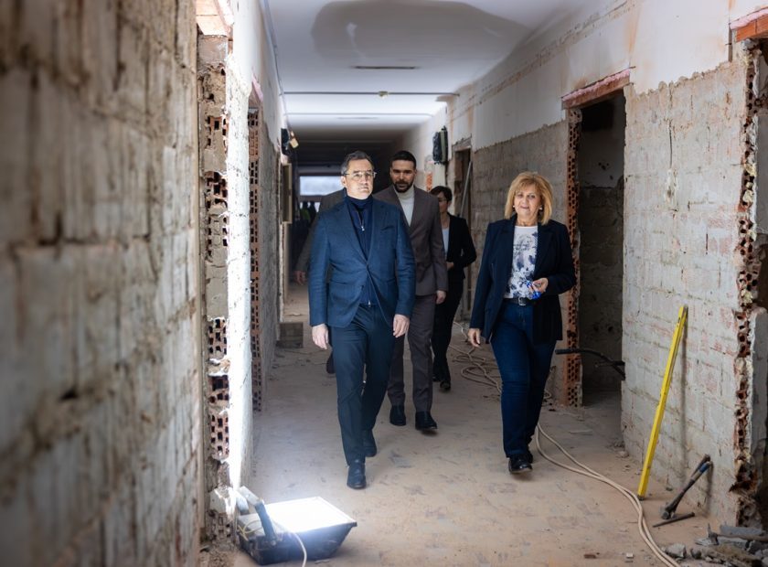 Renovation begins on Wing 1A of the Pallagi Road retirement home