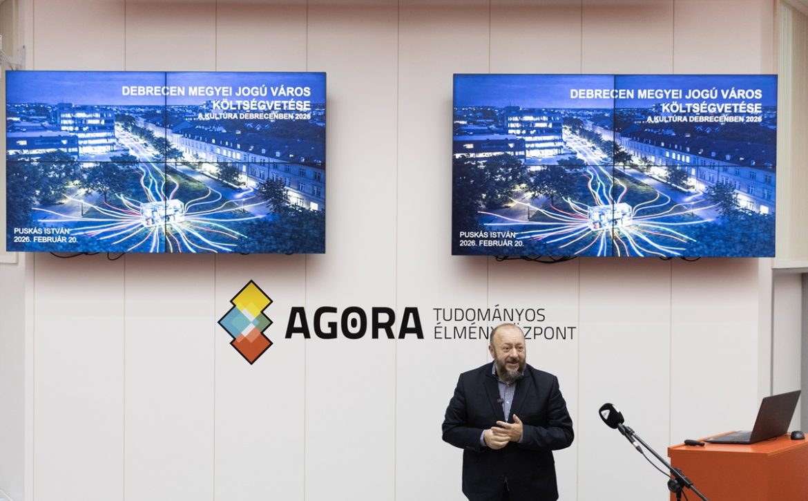 Deputy Mayor István Puskás Presents Debrecen’s 2026 Draft Budget for Culture