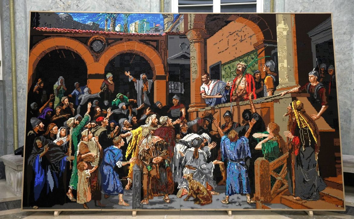 LEGO Ecce Homo Returns to Debrecen