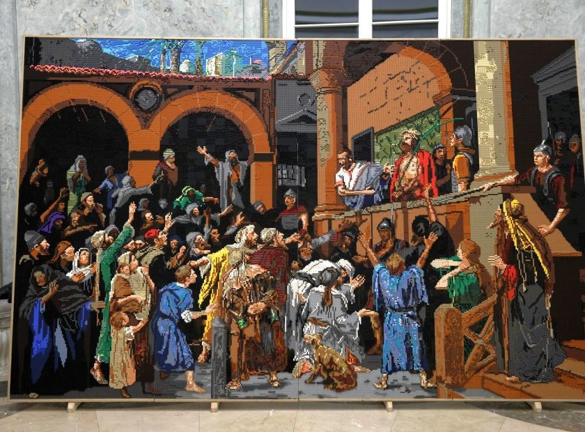 LEGO Ecce Homo Returns to Debrecen