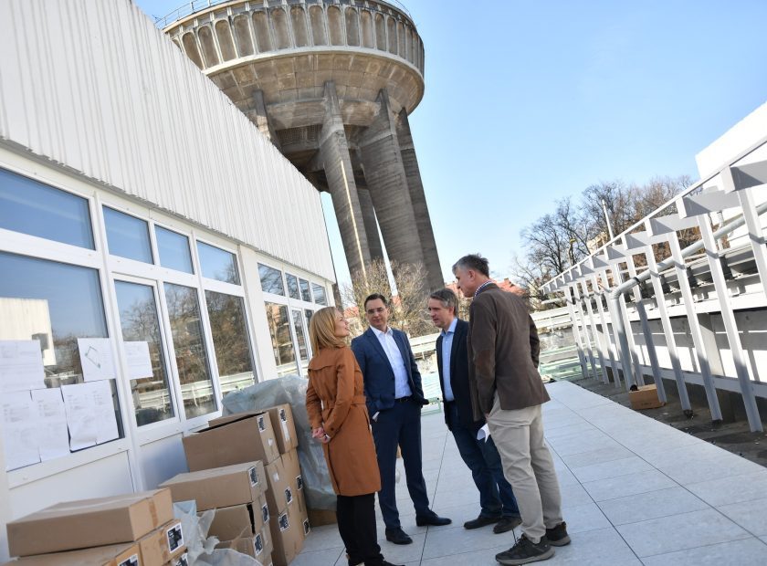 Library Community Terrace and Water Tower Refurbishment Coming to FÃĐnyes Udvar District
