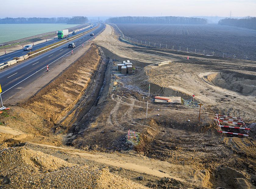 Three-Kilometre Stretch of Debrecen’s Northern Bypass Reduced to Two Lanes for an Extended Period
