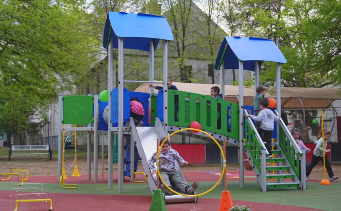 University of Debrecen Kindergarten Celebrates with a Newly Renovated Courtyard