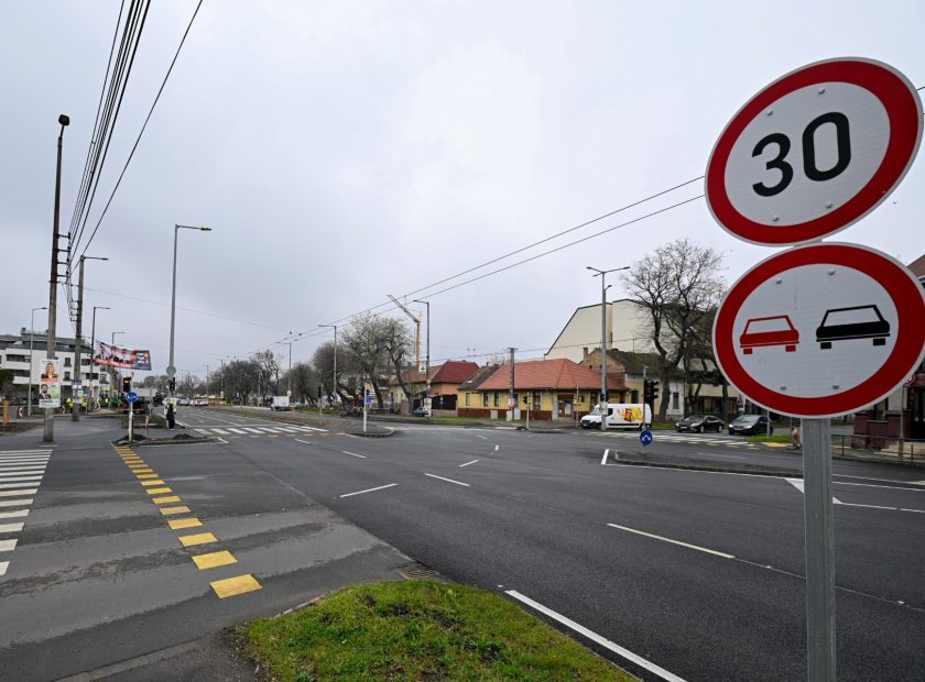 Construction of Szoboszlói Road Junction Enters Final Stretch
