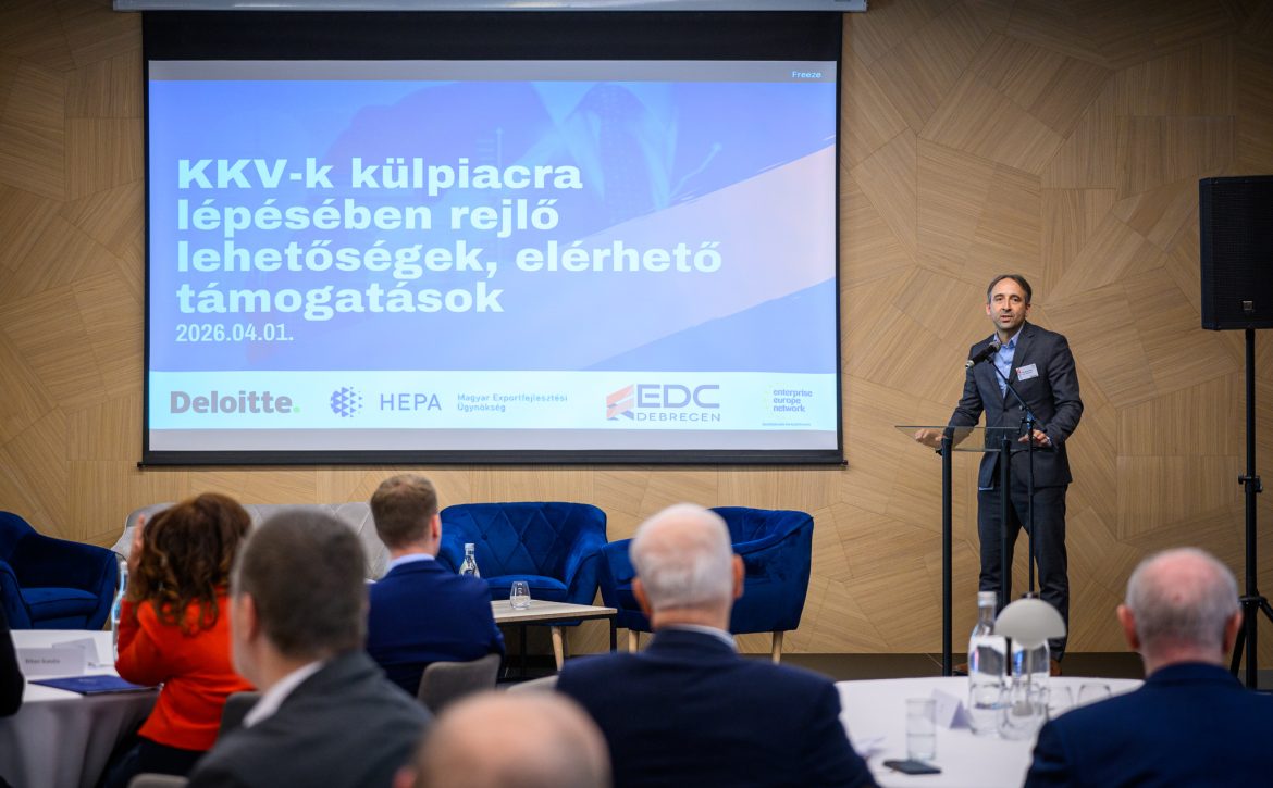 EDC Debrecen Launches New Programme to Help Local SMEs Enter Foreign Markets