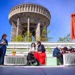 Petőfi Terrace Opens at Méliusz Library on Víztorony Street