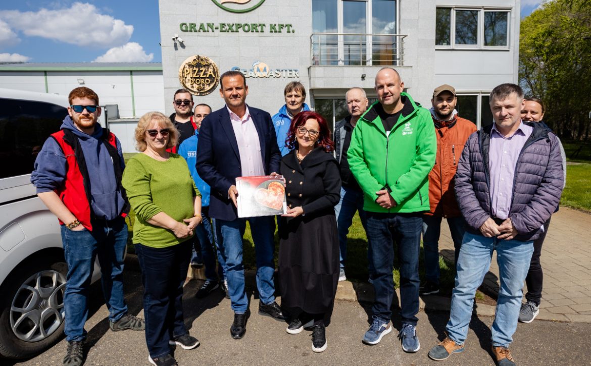 Debrecen Charitable Board Delivers Food Donations by SeaMaster Products to Families in Need