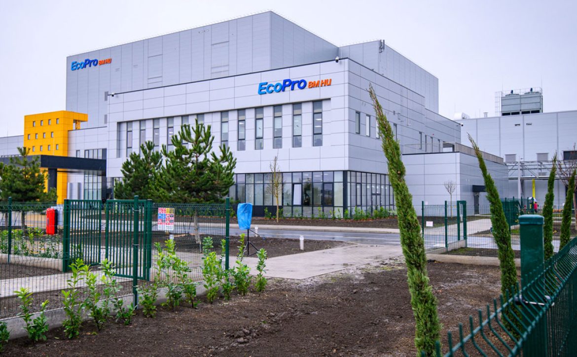 EcoPro Begins Mass Production in Debrecen