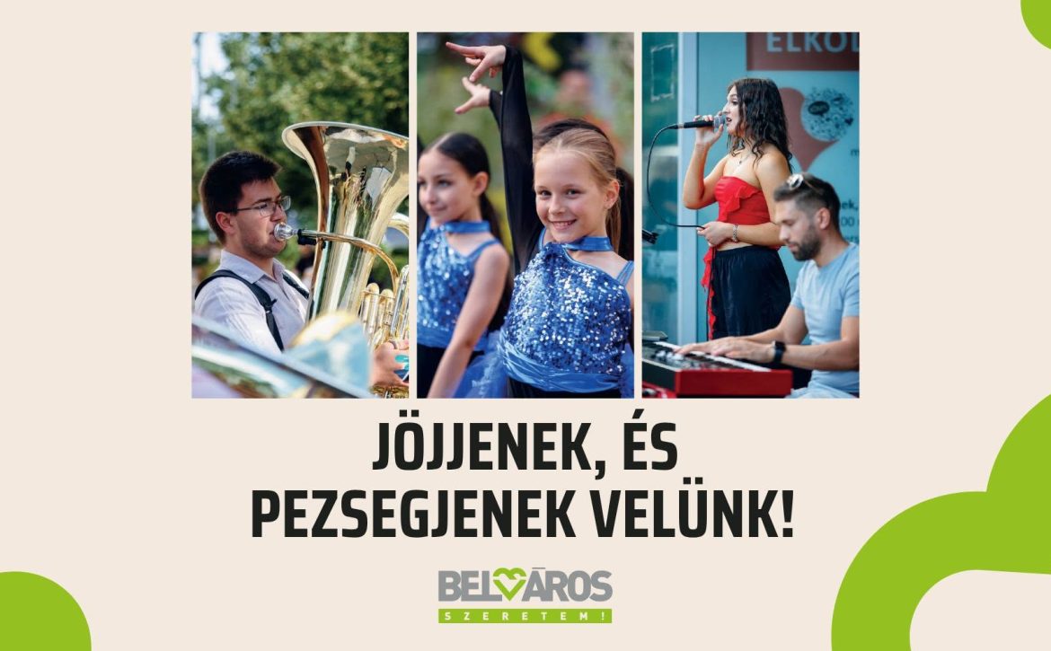 Free Event Series “Downtown – Love It” Continues in Debrecen(1)