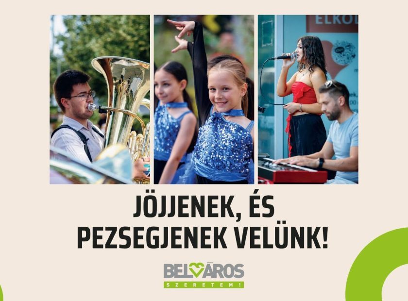 Free Event Series “Downtown – Love It” Continues in Debrecen(1)