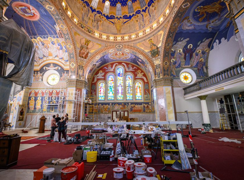 Renovation of Attila Square Greek Catholic Cathedral Enters Final Stretch