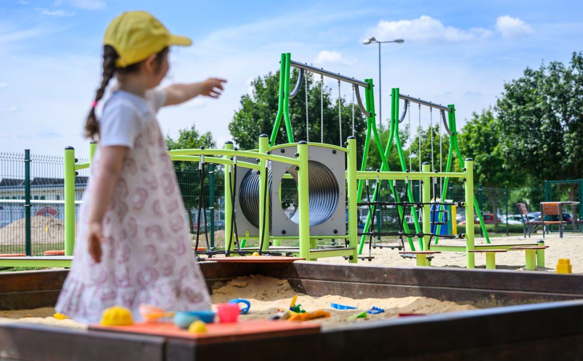 Central Playground Complete in Pallag