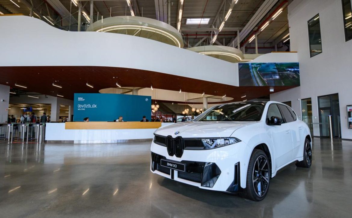 Debrecen Produced iX3 Becomes Best-Selling Electric BMW Model in Hungary