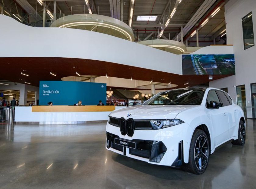 Debrecen Produced iX3 Becomes Best-Selling Electric BMW Model in Hungary