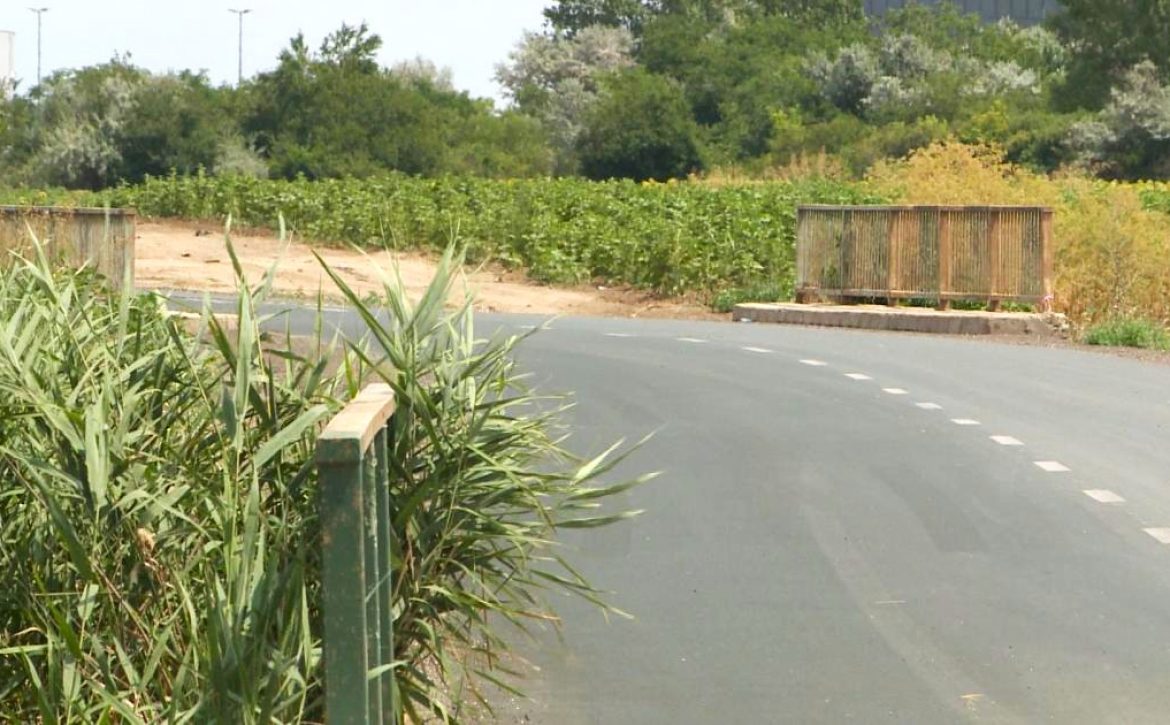 Road Section Resurfaced Between Vértesi Street and Landfill
