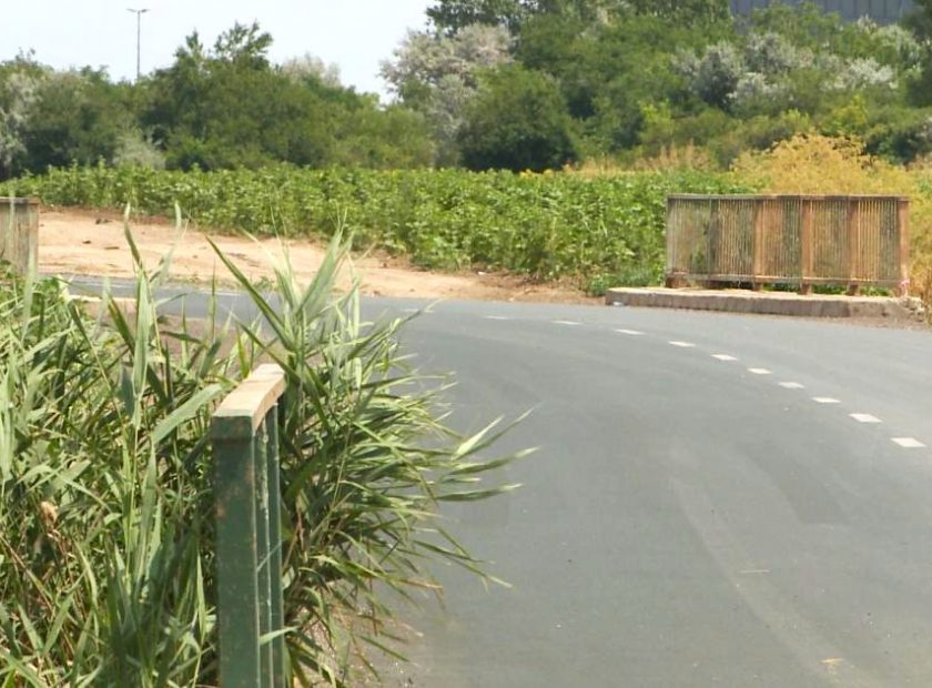 Road Section Resurfaced Between Vértesi Street and Landfill